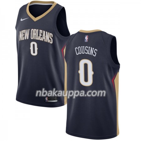 New Orleans Pelicans DeMarcus Cousins 0 Nike 2017-18 Navy Pelipaidat Swingman - Miesten
